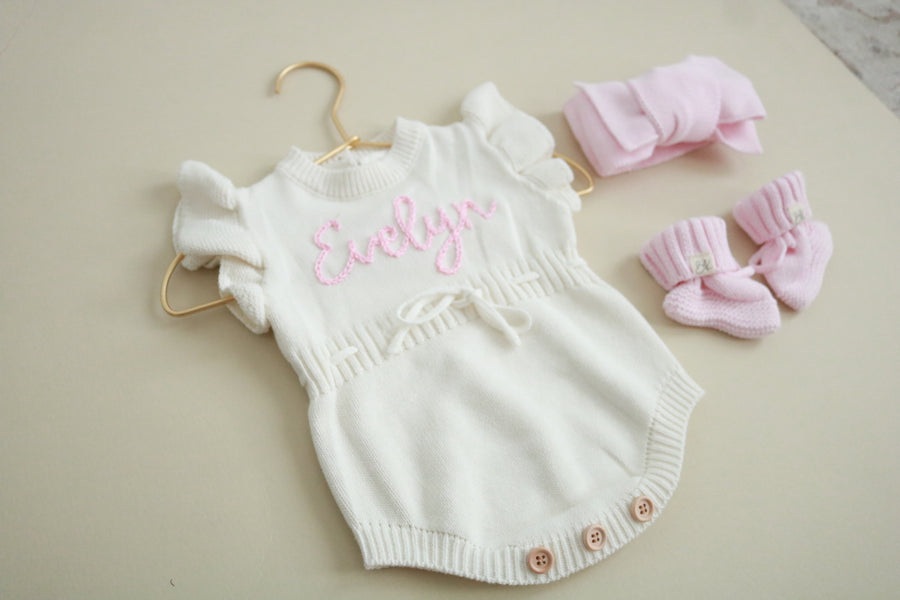 Personalized Ruffle Romper