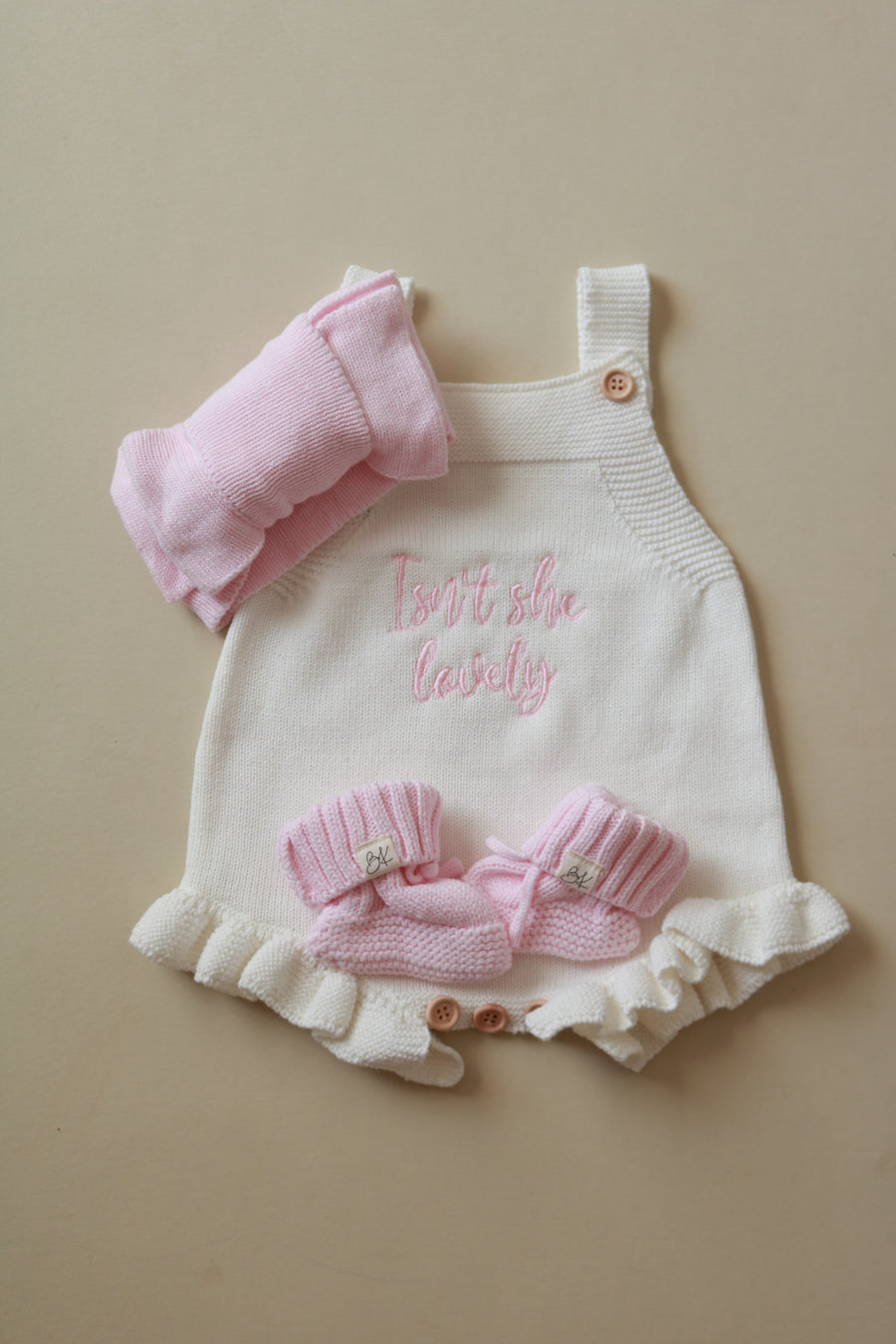 Knit Romper She’s Here