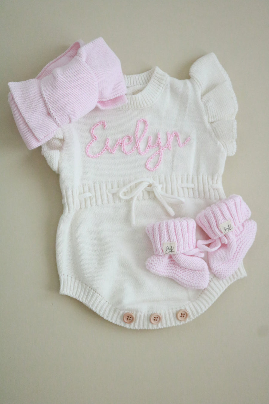 Personalized Ruffle Romper