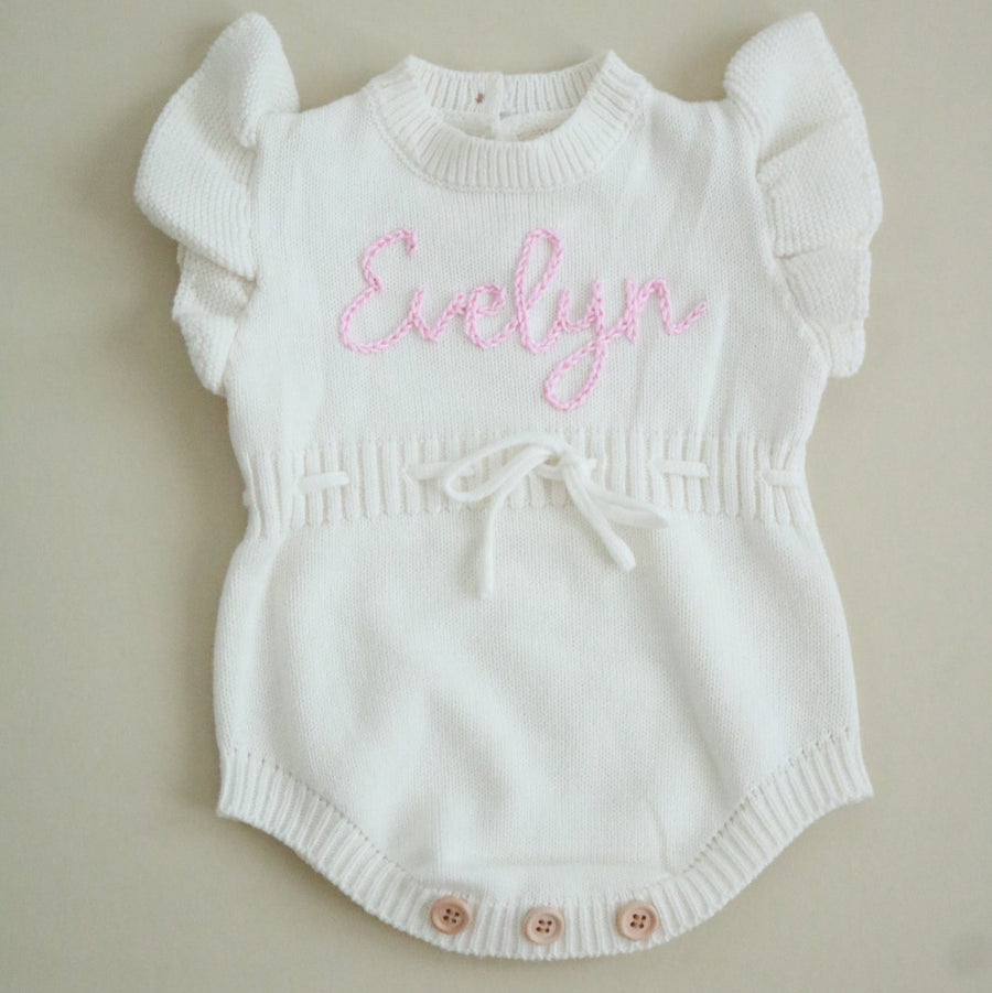 Personalized Ruffle Romper