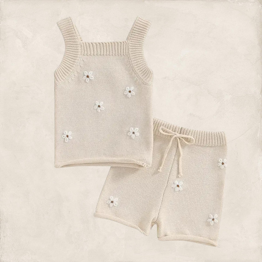 Jasmine | Knit too and Bloomers Set