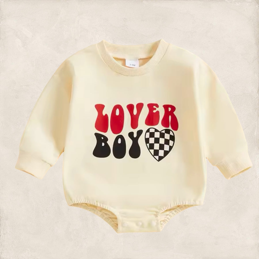 Lover Boy Bubble Romper