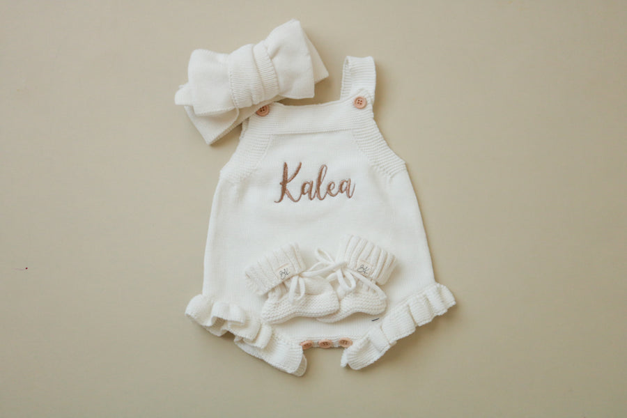 Knit Romper She’s Here