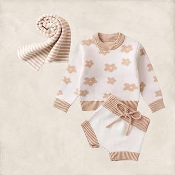 Floral Knit Set