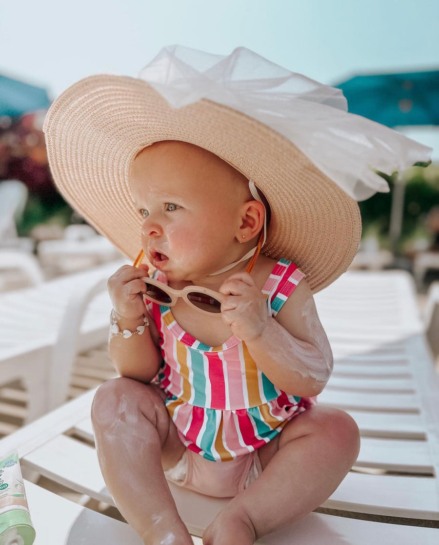 Colorful Striped 2pc Swim set