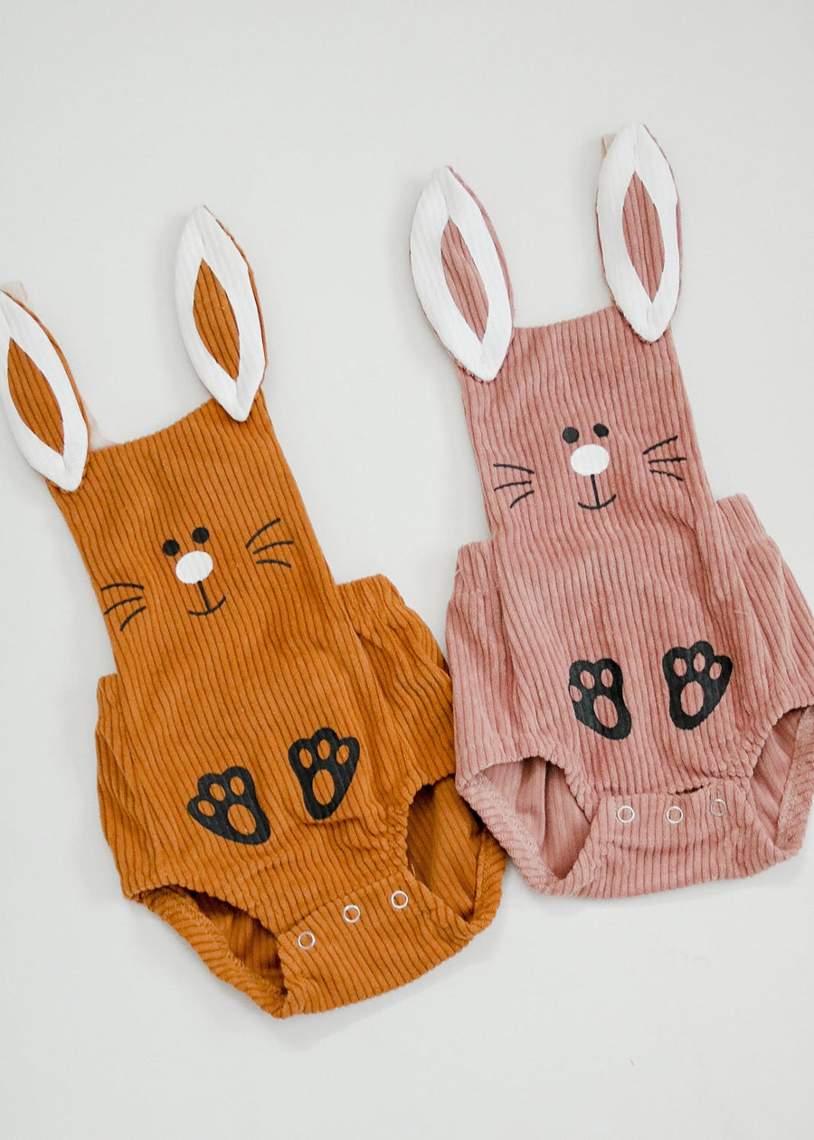 Bunny Romper - Mauve