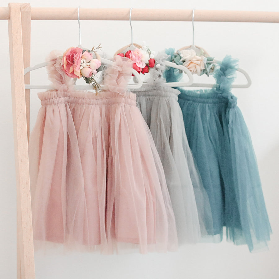 Tulle Dress - Teal