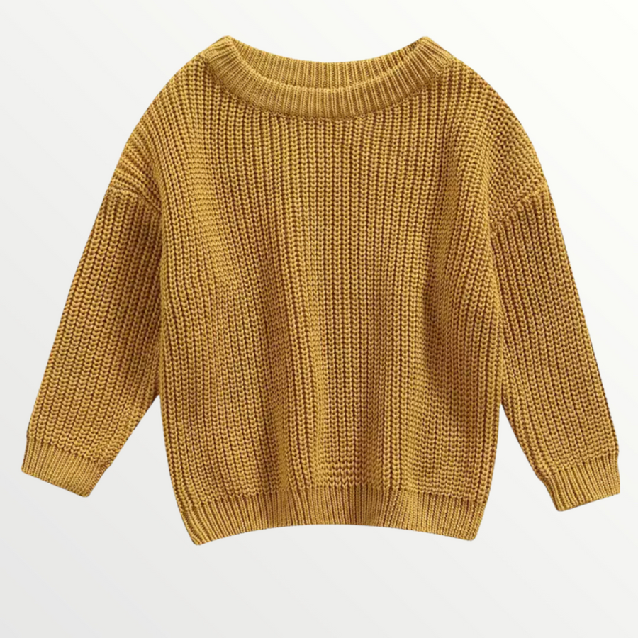 Willow Knit Sweater - Mustard