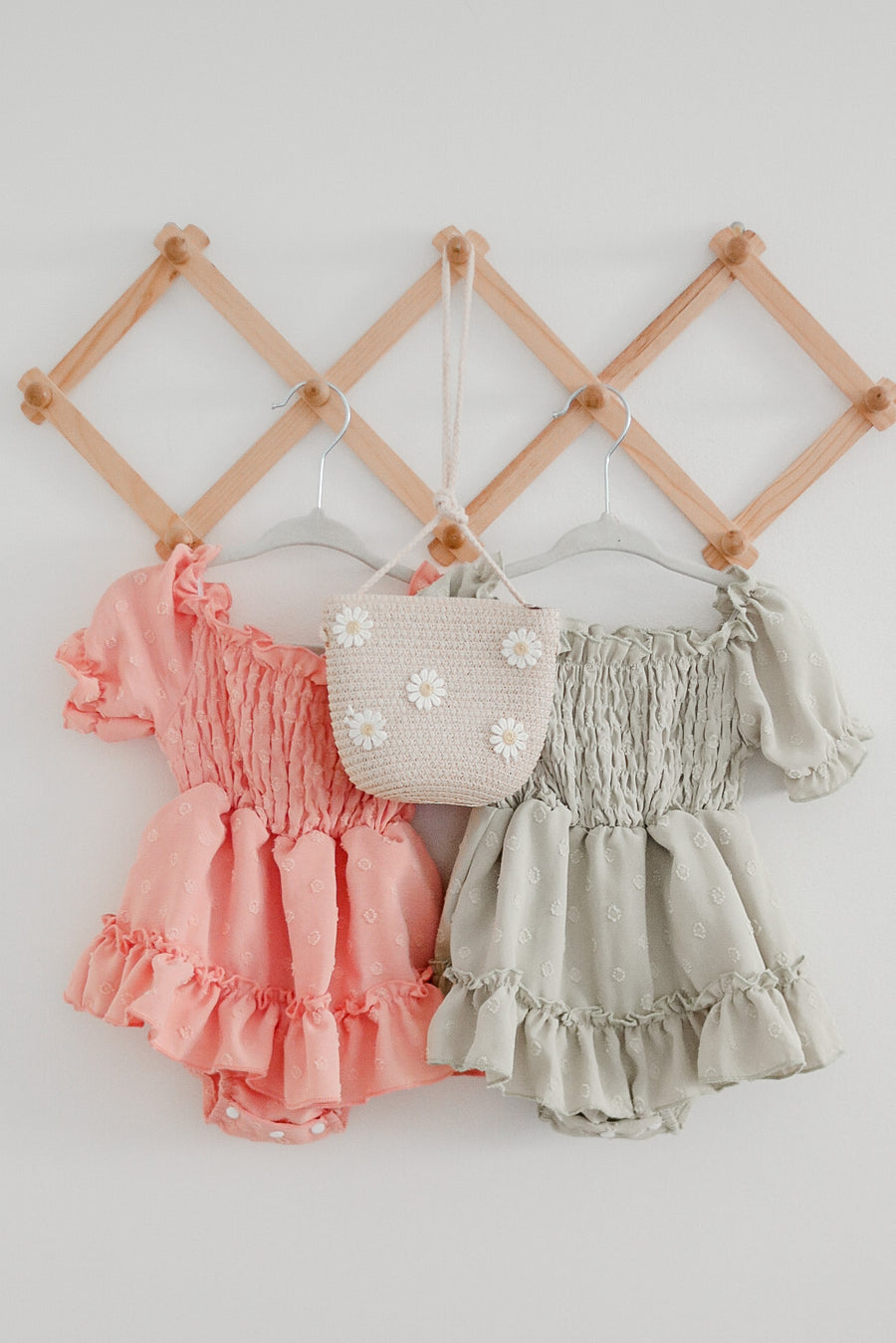 Isla Romper - Peach