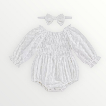 Elisa | Embroidered romper