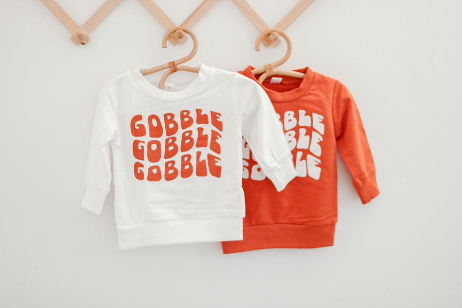 Gobble Sweatshirt - White