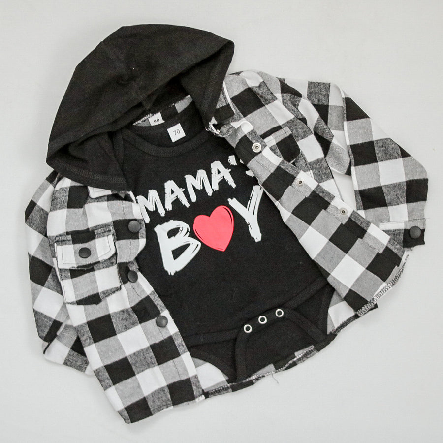 Valentine's Mama's Boy | 3PC Baby Outfit
